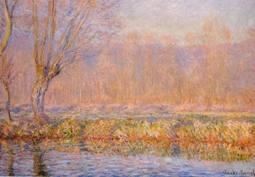 Claude Monet Painting - El sauce también conocido como primavera en el Epte Claude Monet